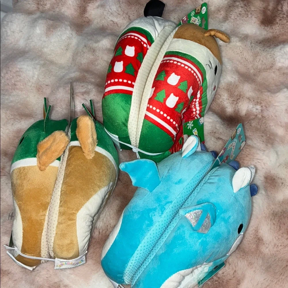 (1) Choice of Squishmallow kids slippers